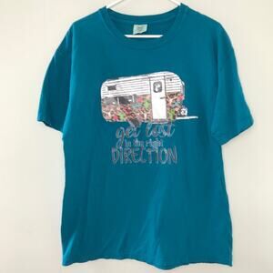 Confort Colors Teal Large Shirt